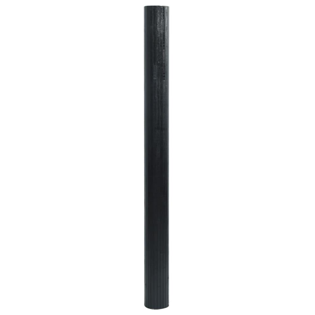 Biombo divisor de bambú color natural claro ancho 600 cm alto 165 cm