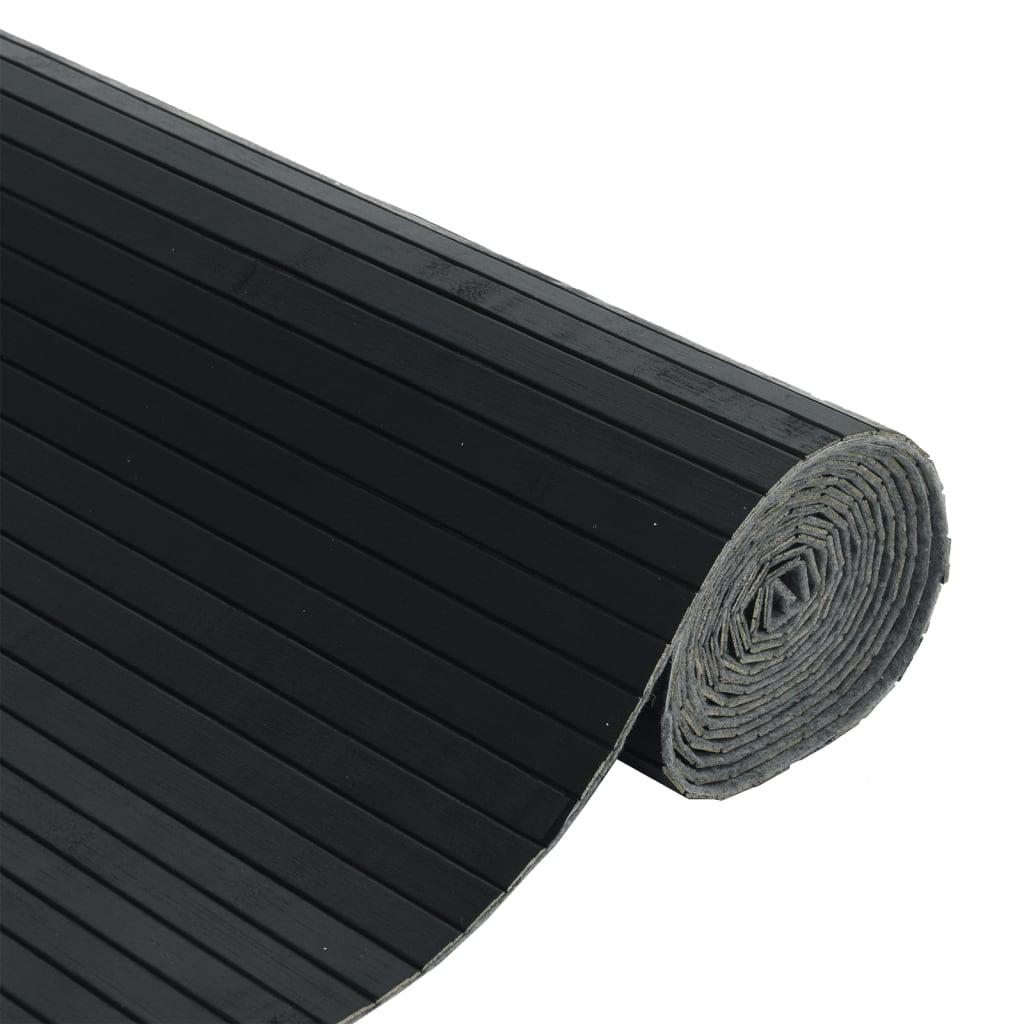 Biombo divisor de bambú color natural claro ancho 600 cm alto 165 cm