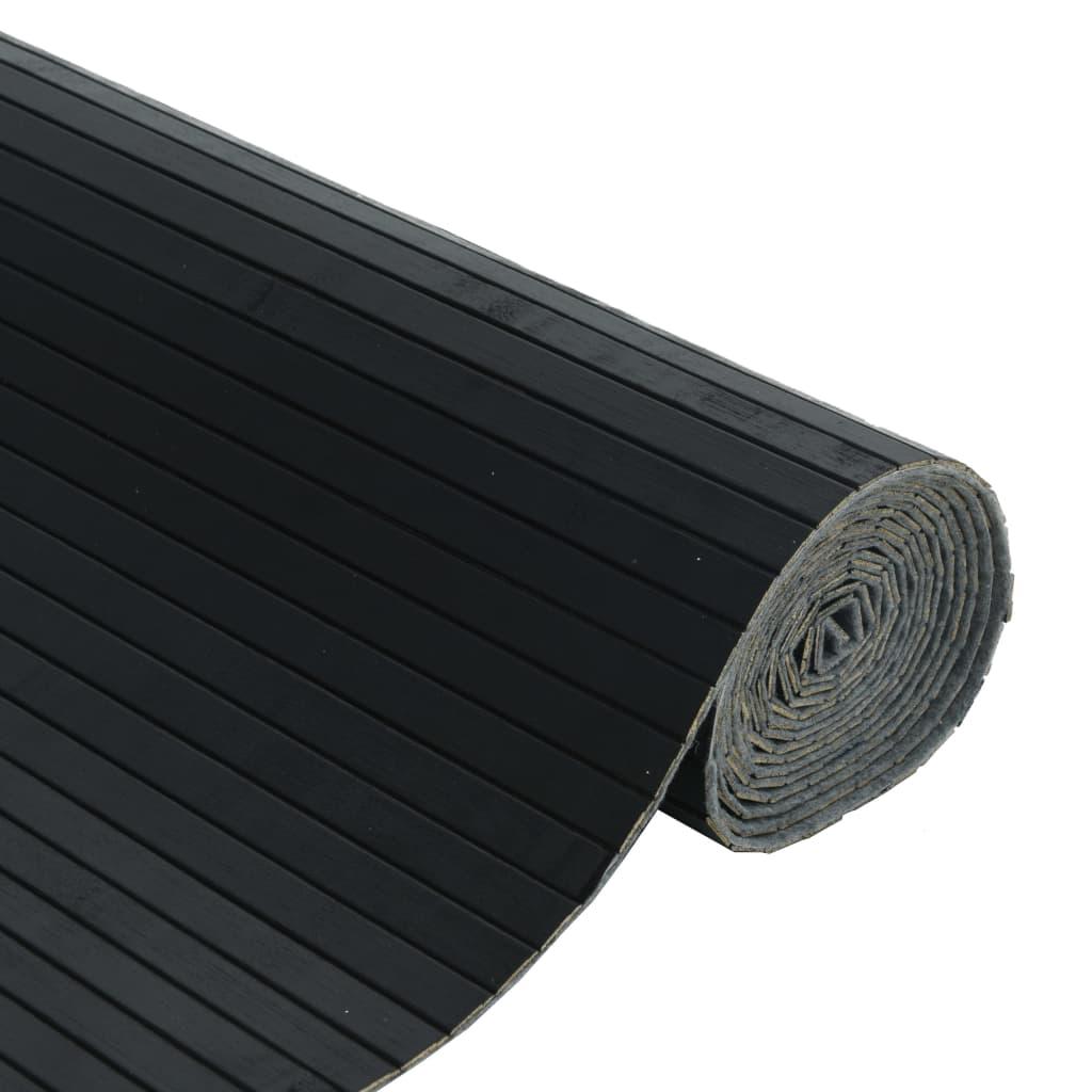 Biombo divisor de bambú color natural claro ancho 600 cm alto 165 cm
