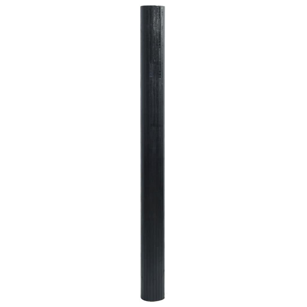 Biombo divisor de bambú color natural claro ancho 600 cm alto 165 cm