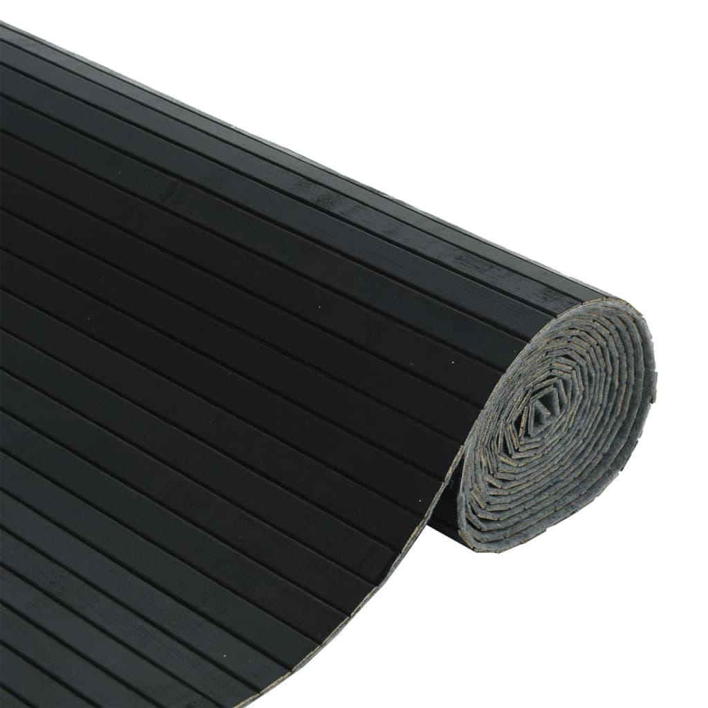 Biombo divisor de bambú color natural claro ancho 600 cm alto 165 cm