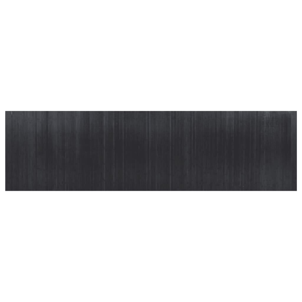 Biombo divisor de bambú color natural claro ancho 600 cm alto 165 cm