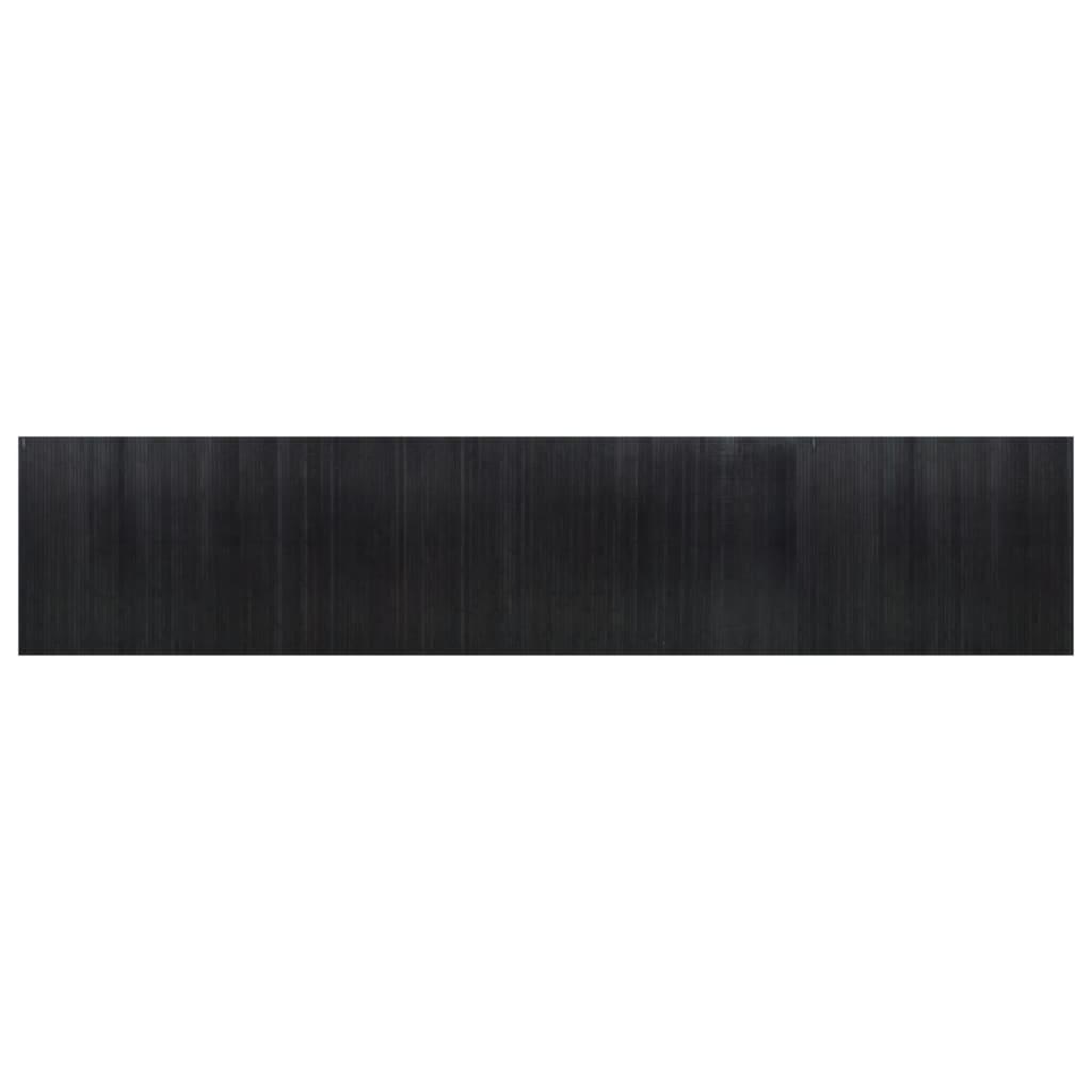 Biombo divisor de bambú color natural claro ancho 400 cm alto 165 cm