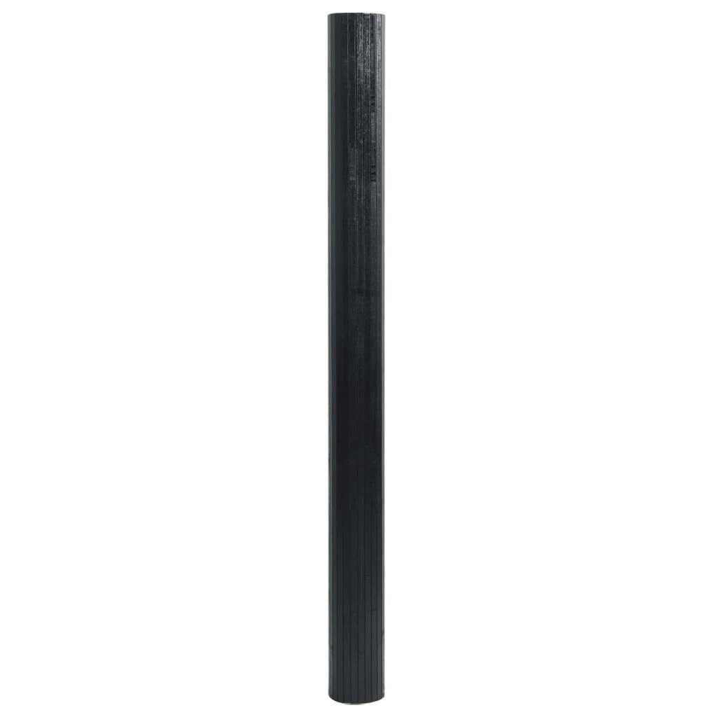 Biombo divisor de bambú color natural claro ancho 400 cm alto 165 cm