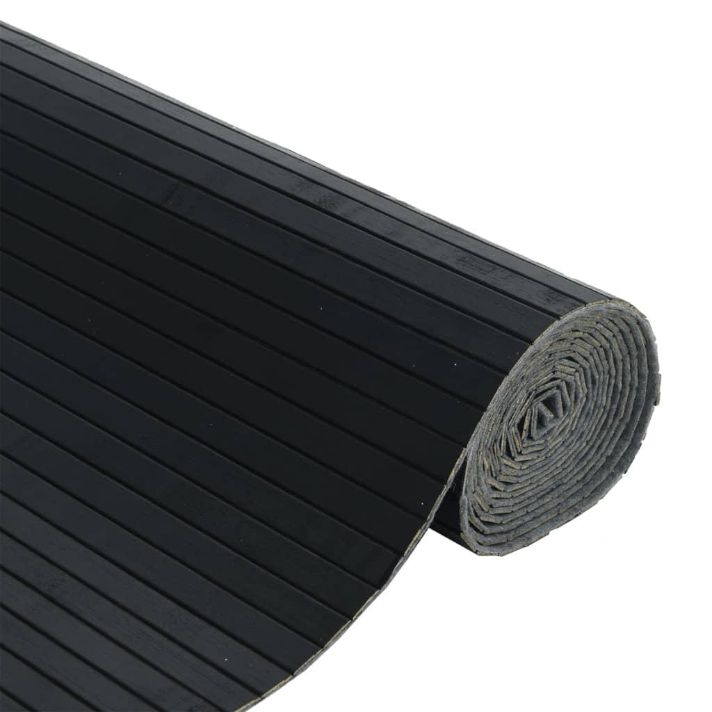 Biombo divisor de bambú color natural claro ancho 400 cm alto 165 cm