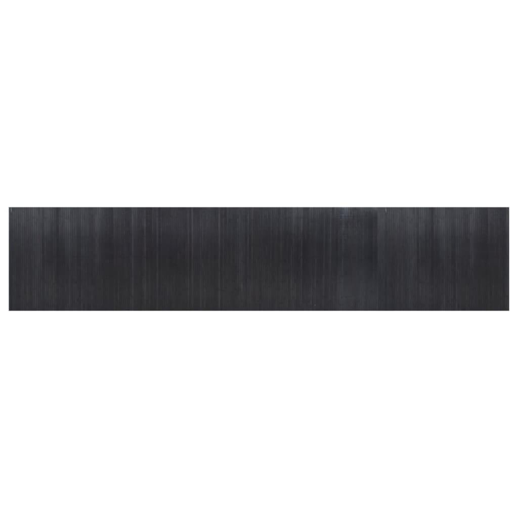 Biombo divisor de bambú color natural claro ancho 600 cm alto 165 cm