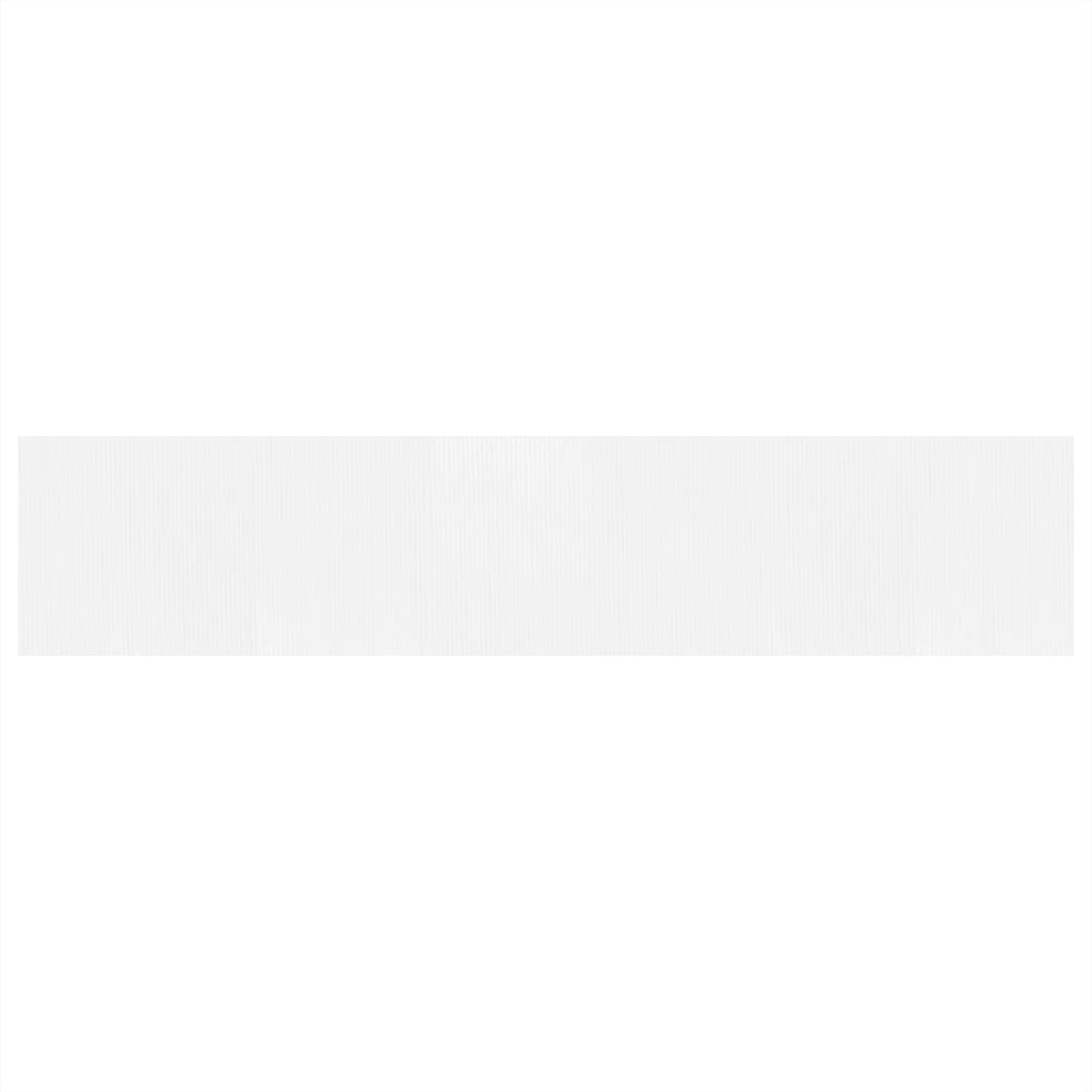 Biombo divisor de bambú color natural claro ancho 600 cm alto 165 cm