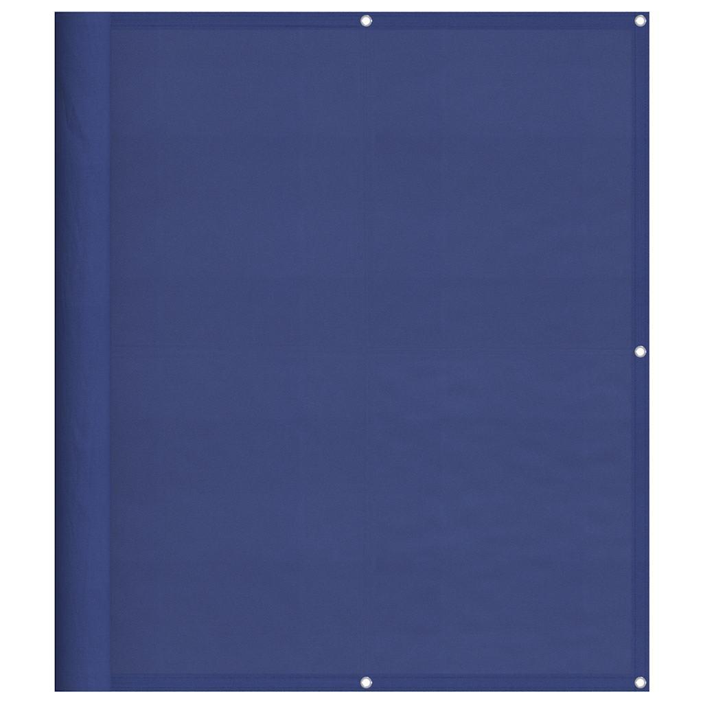 Pantalla de balcón 100% poliéster Oxford verde oscuro 75x700 cm
