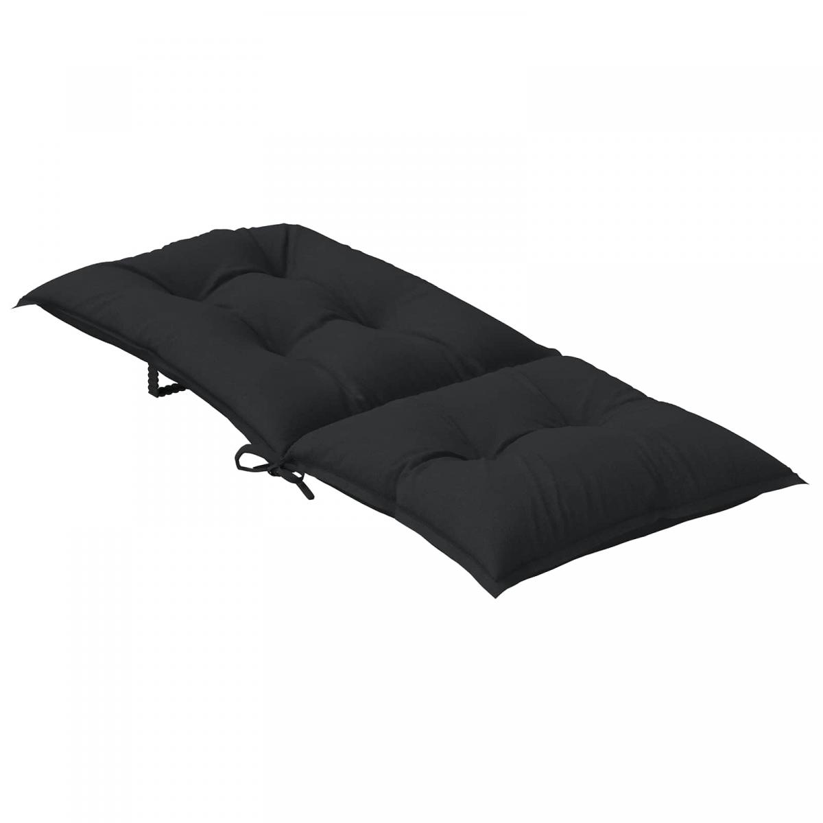 Juego de Cojines para Silla de Respaldo Alto 2 uds. Poliéster
