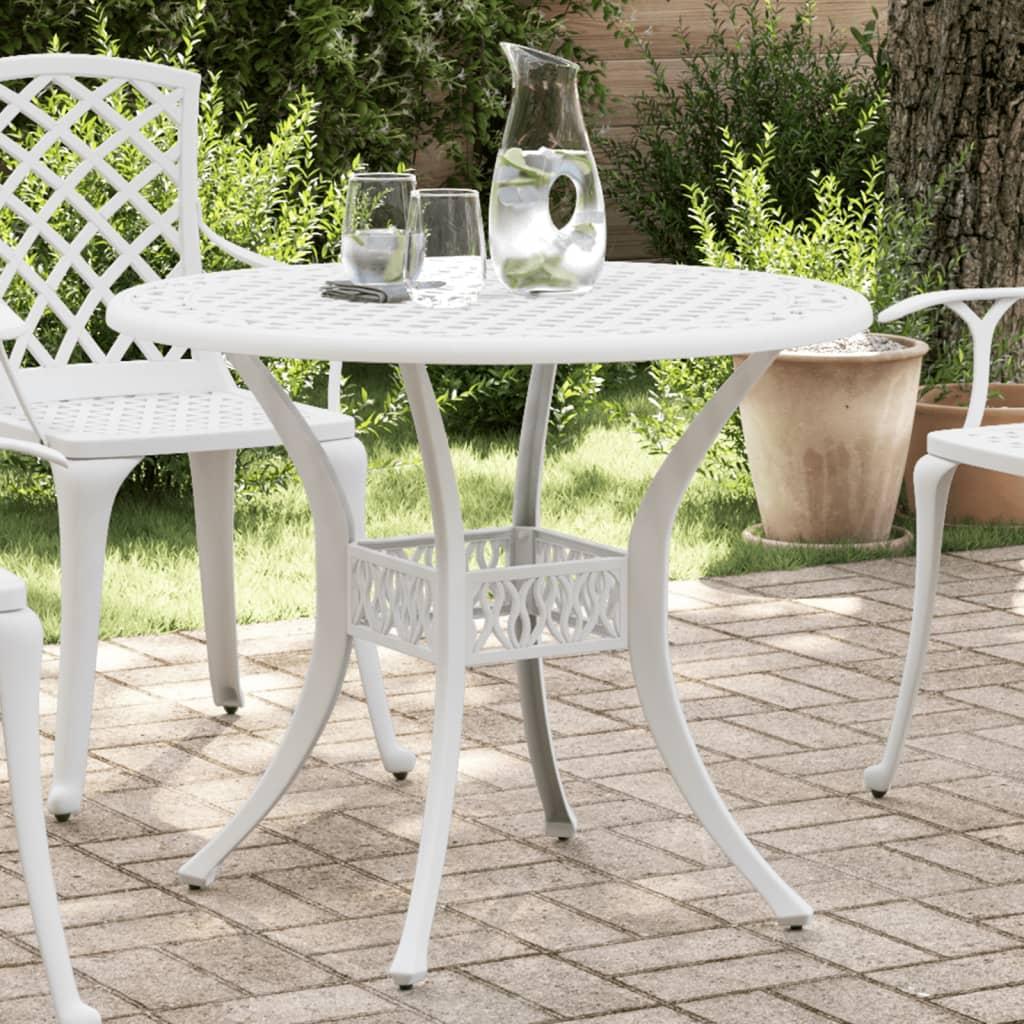 Mesa de jardín aluminio fundido