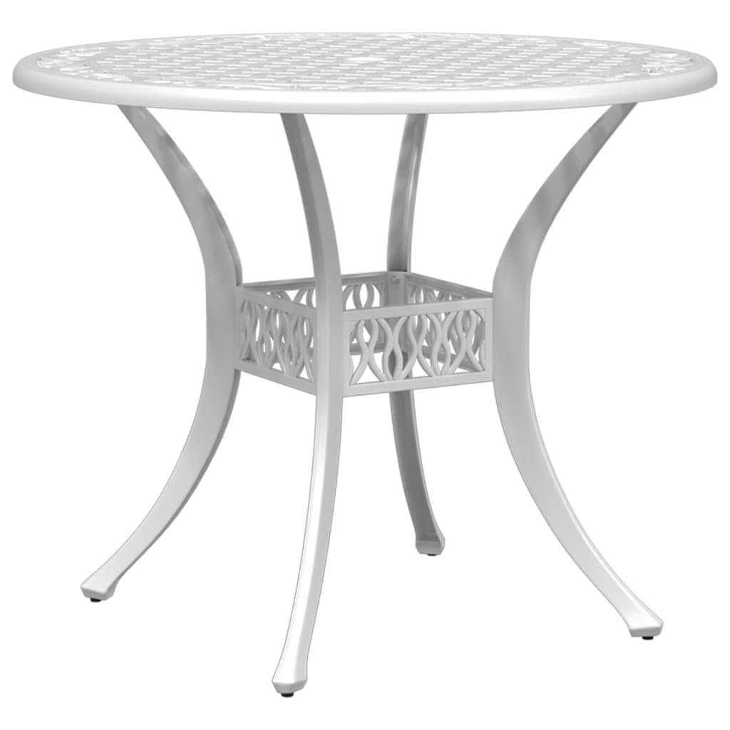 Mesa de jardín aluminio fundido