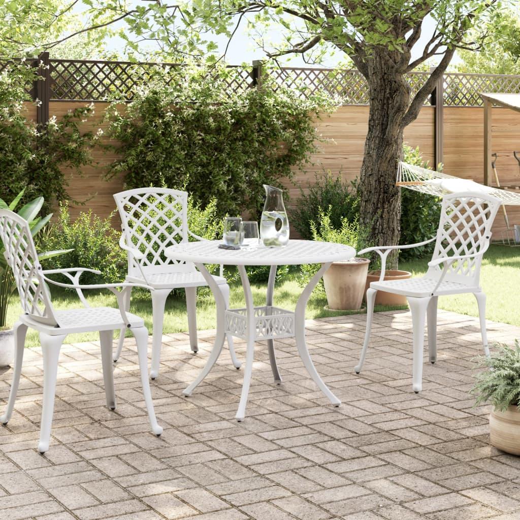 Mesa de jardín aluminio fundido