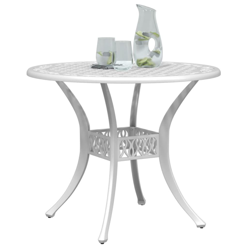 Mesa de jardín aluminio fundido