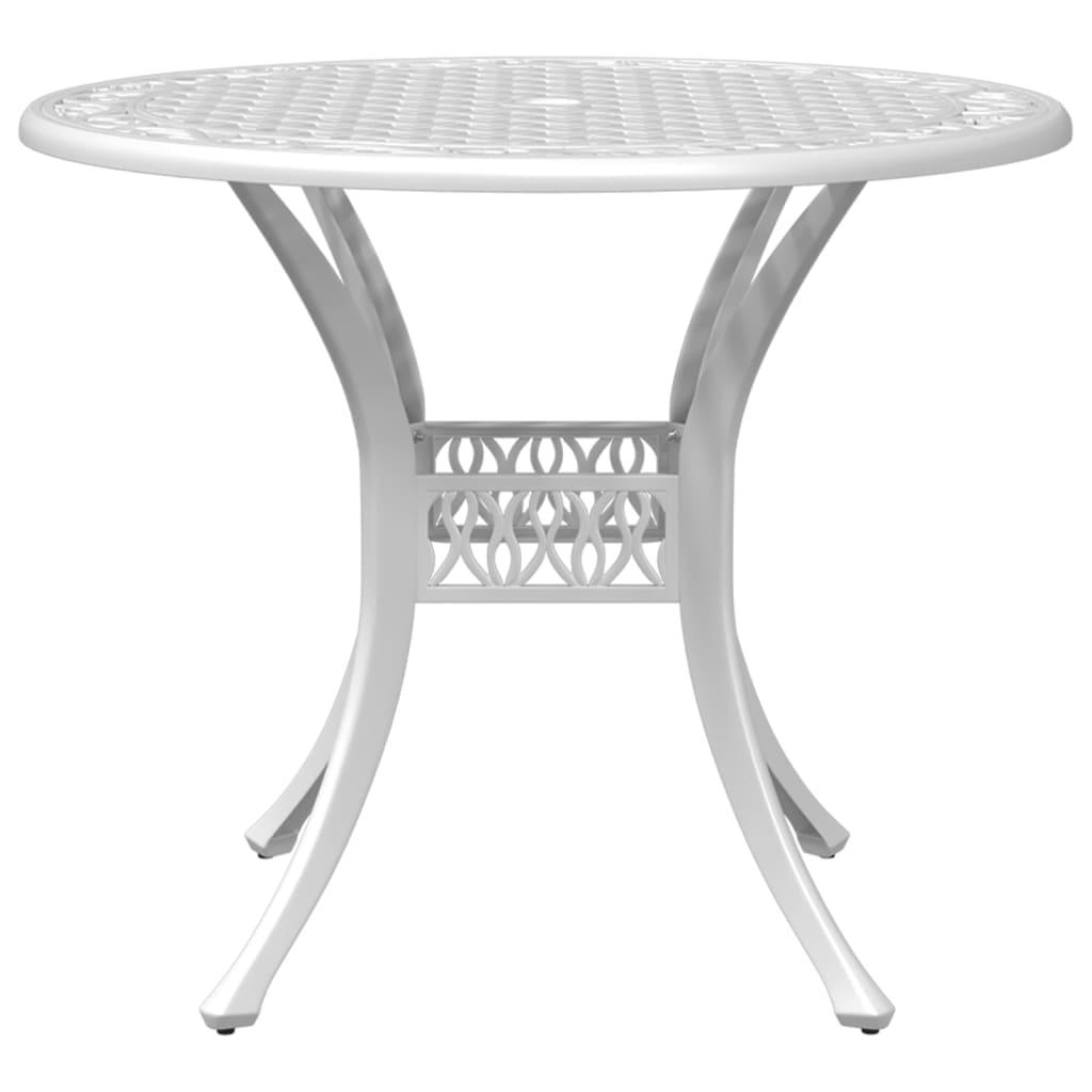 Mesa de jardín aluminio fundido