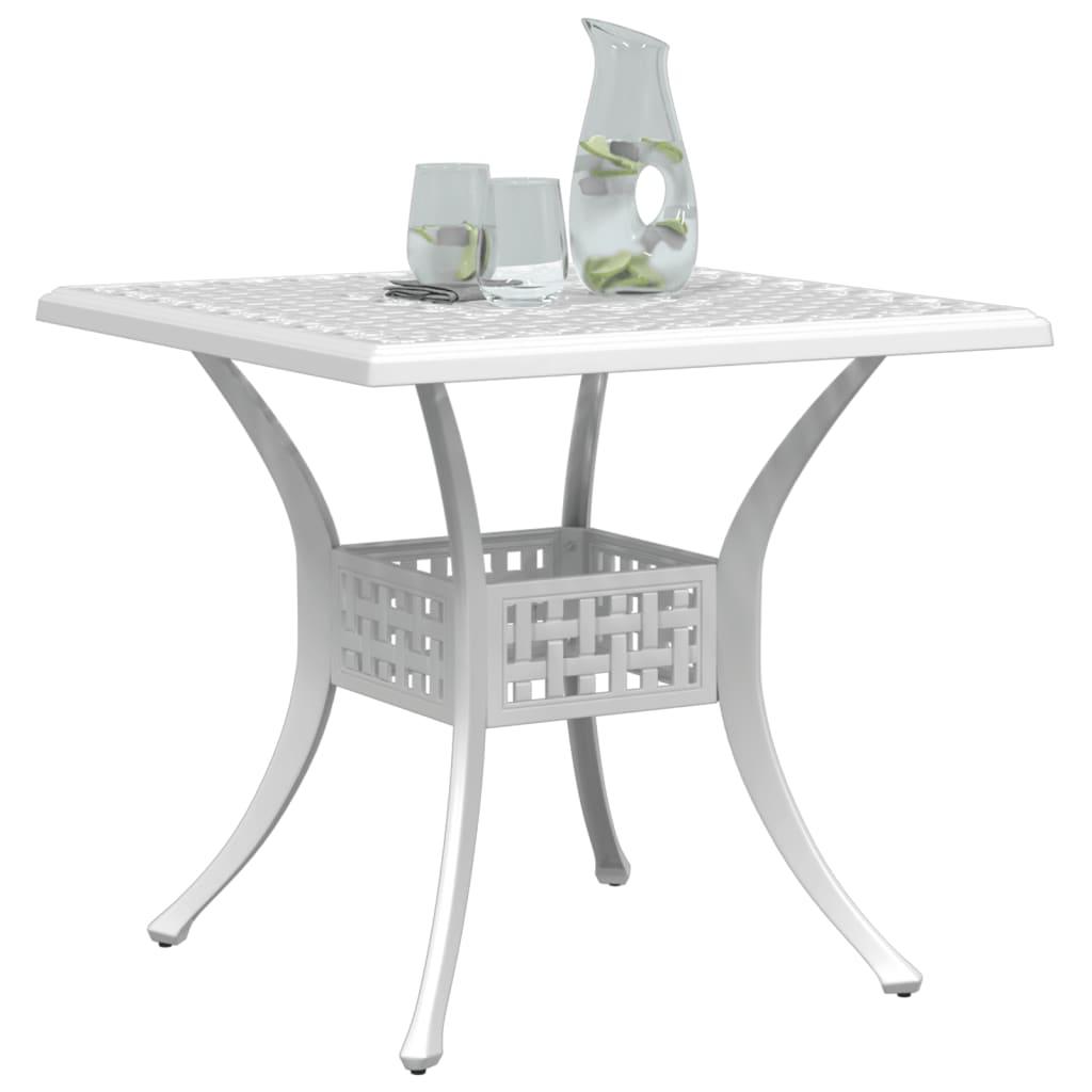 Mesa de jardín aluminio fundido