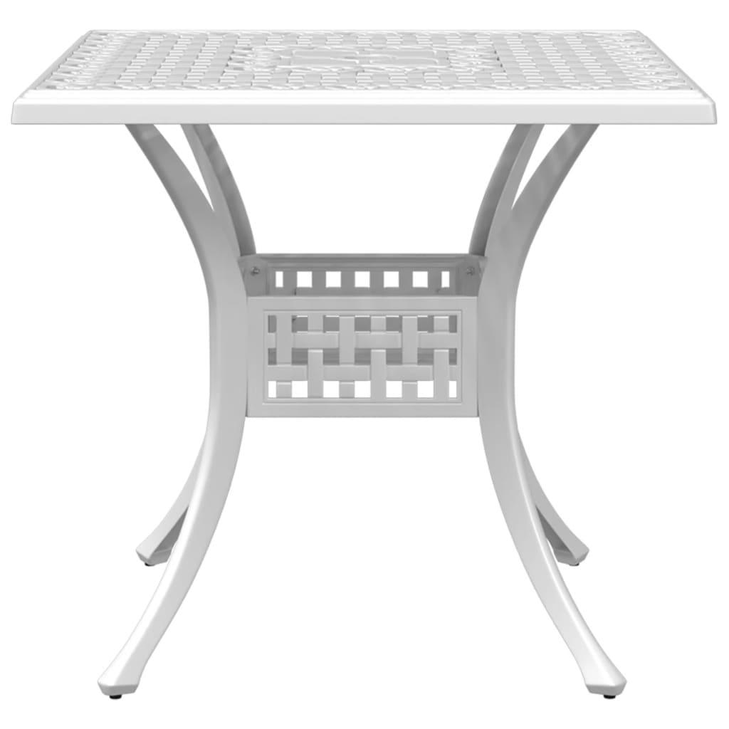 Mesa de jardín aluminio fundido