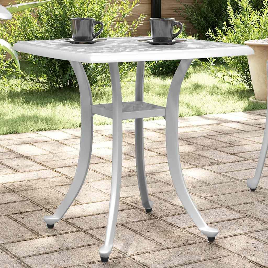 Mesa de jardín aluminio fundido