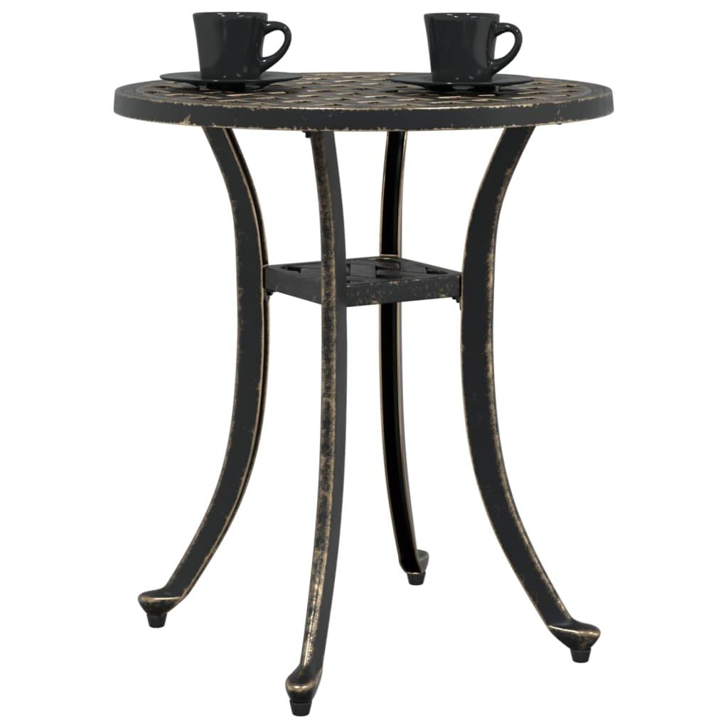 Mesa de jardín aluminio fundido