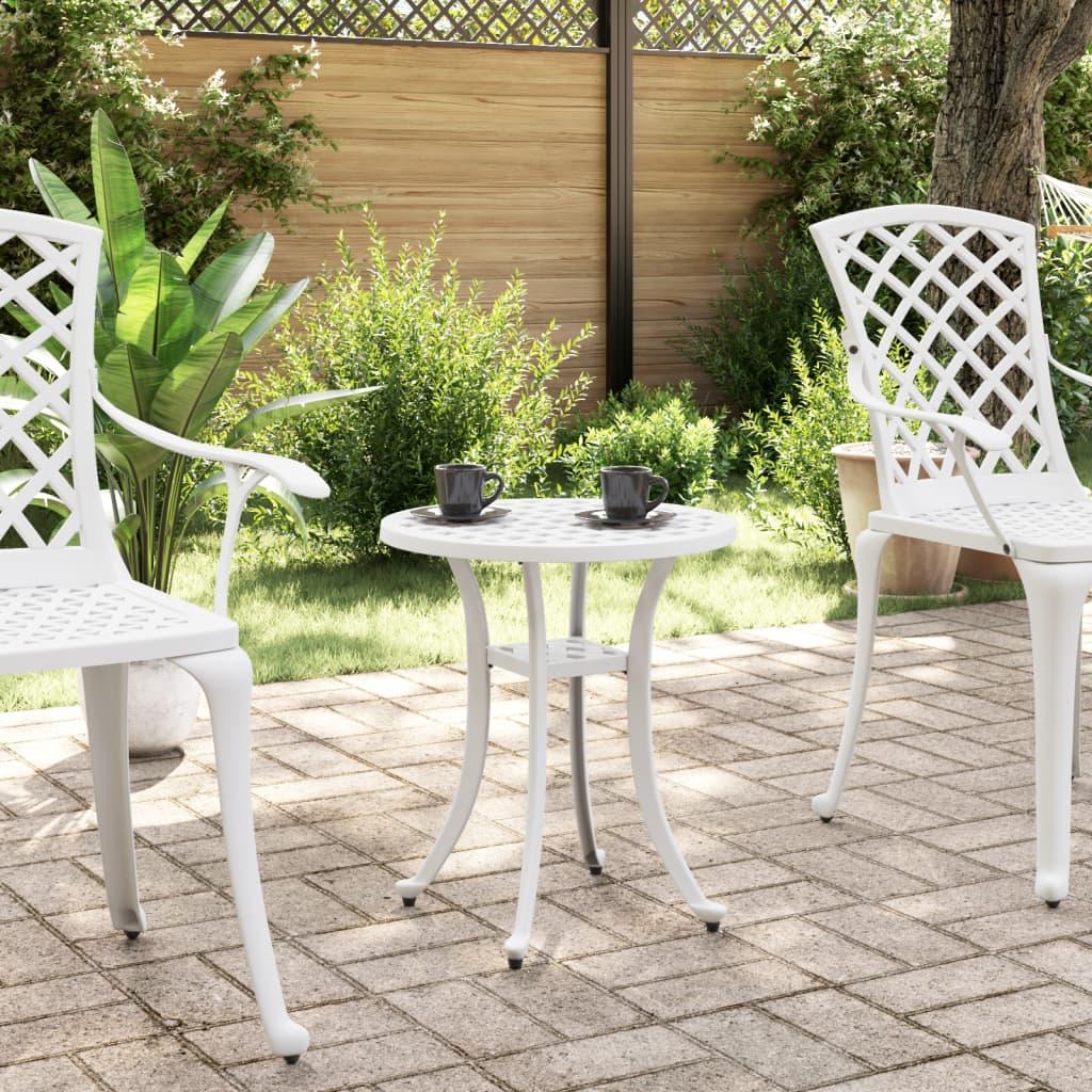 Mesa de jardín aluminio fundido