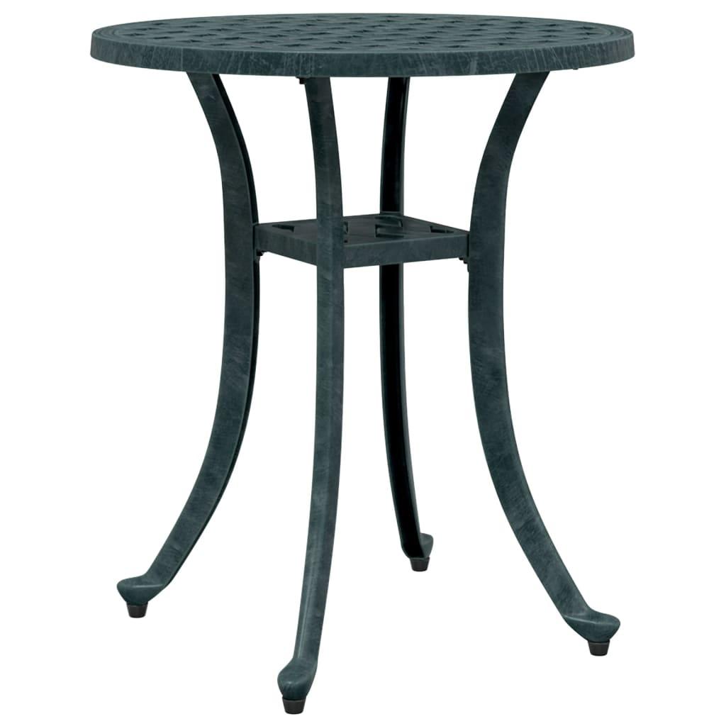 Mesa de jardín aluminio fundido