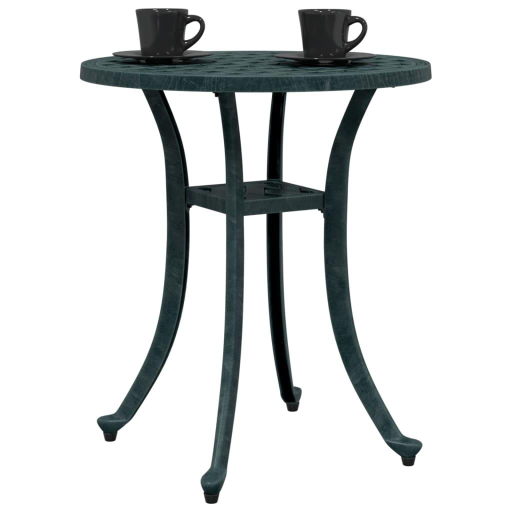 Mesa de jardín aluminio fundido