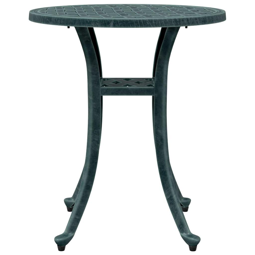 Mesa de jardín aluminio fundido