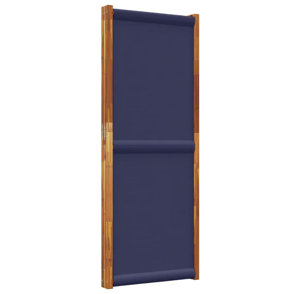 Biombo divisor de 3 paneles gris antracita 120x180 cm
