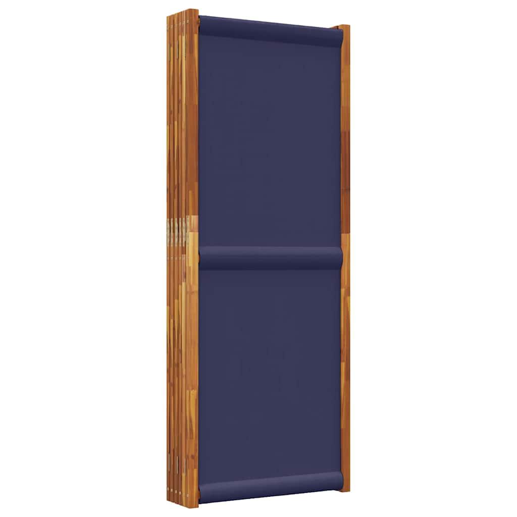 Biombo divisor de 6 paneles gris antracita 240x180 cm