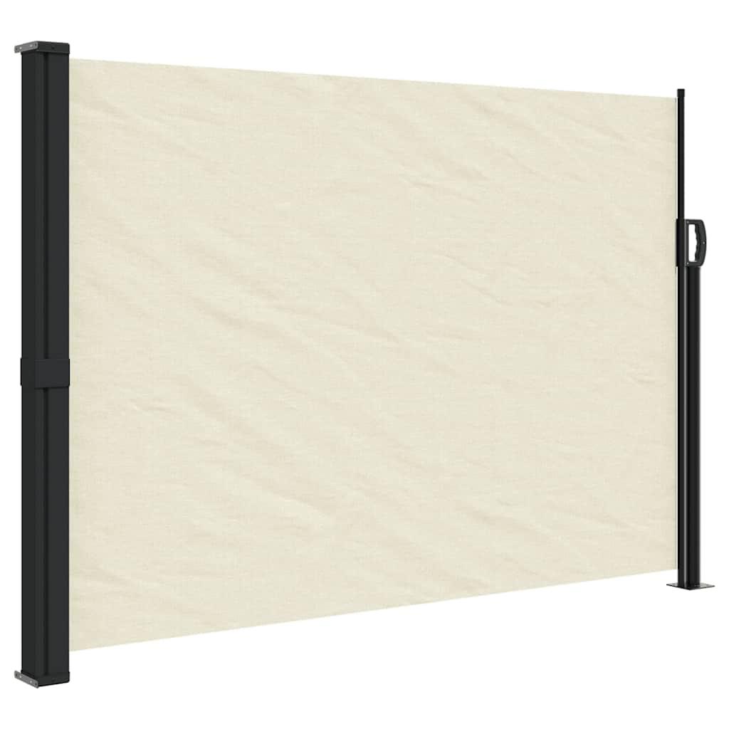 Toldo lateral retráctil verde oscuro 140x300 cm