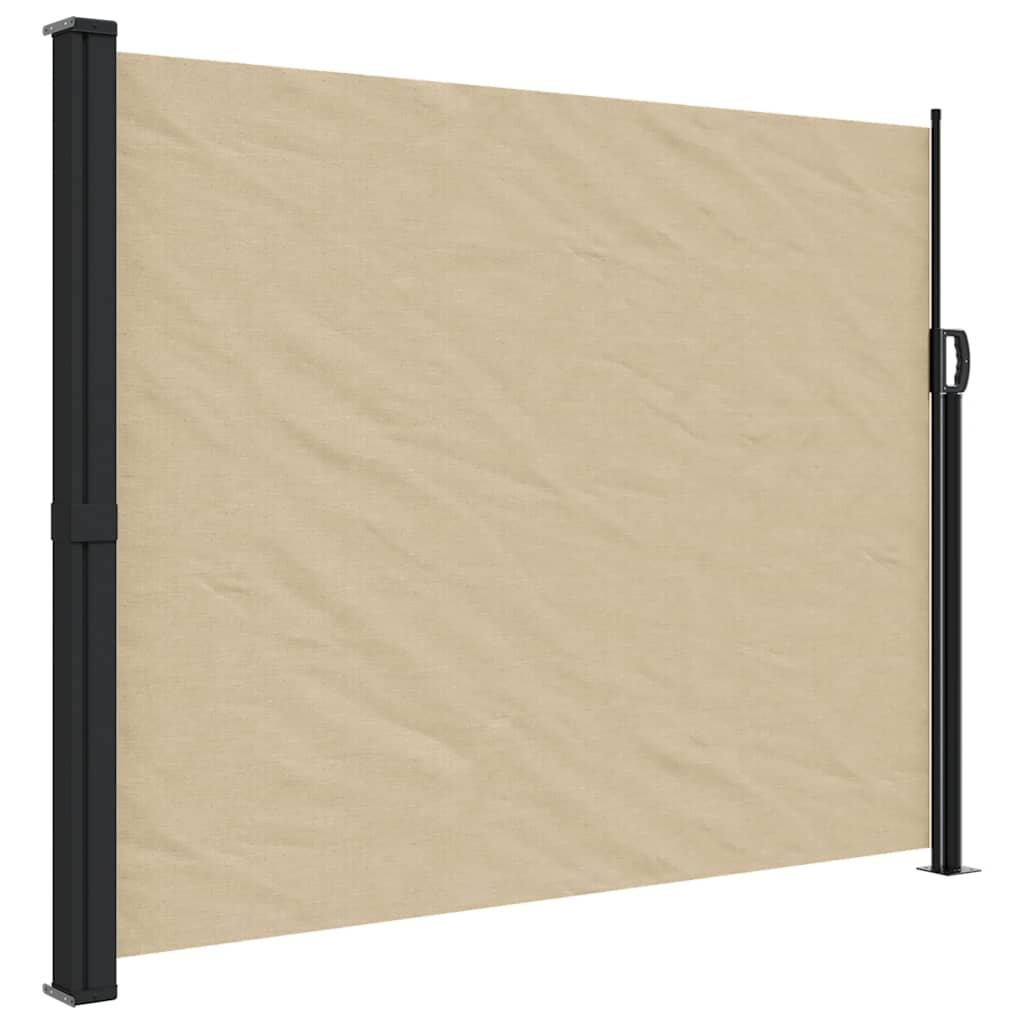 Toldo lateral retráctil verde oscuro 160x300 cm