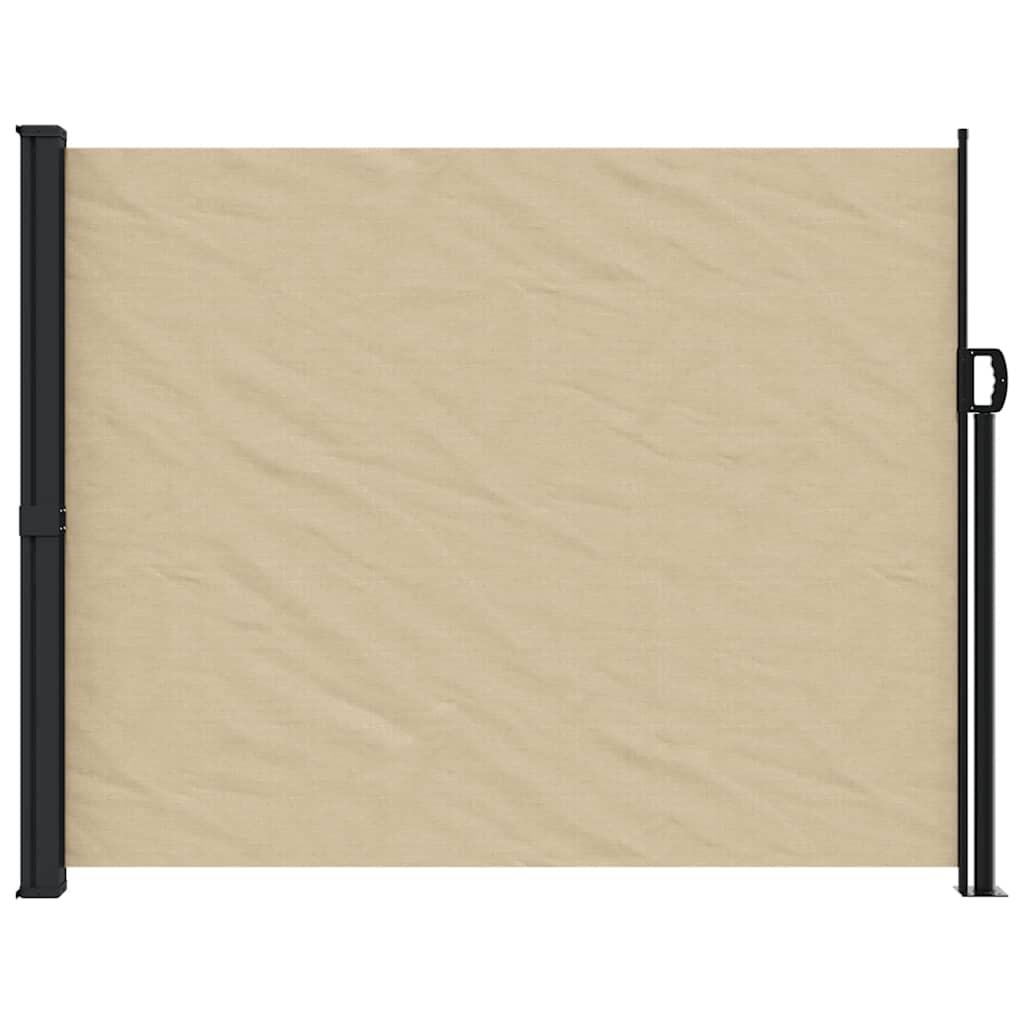 Toldo lateral retráctil verde oscuro 160x300 cm