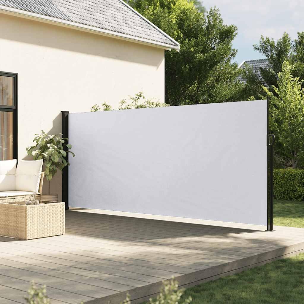 Toldo lateral retráctil verde oscuro 160x300 cm