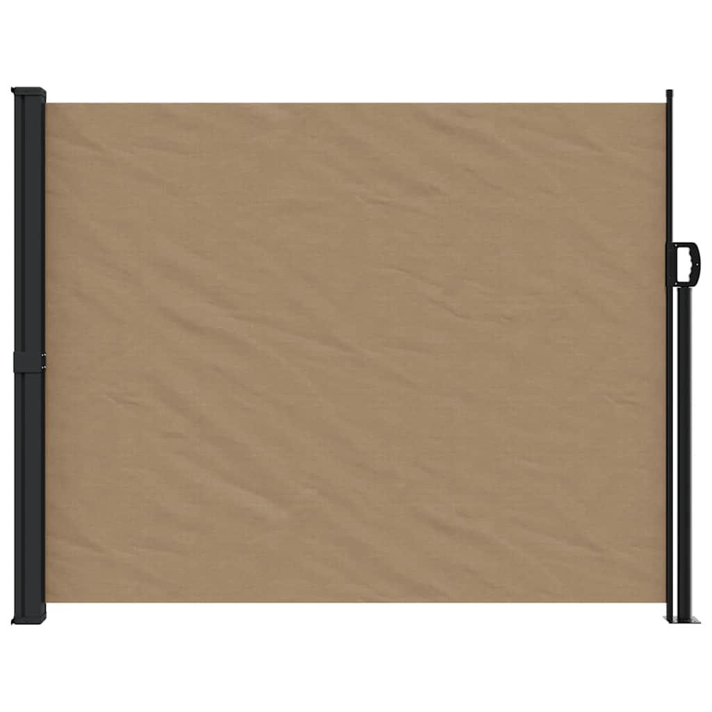 Toldo lateral retráctil verde oscuro 160x300 cm