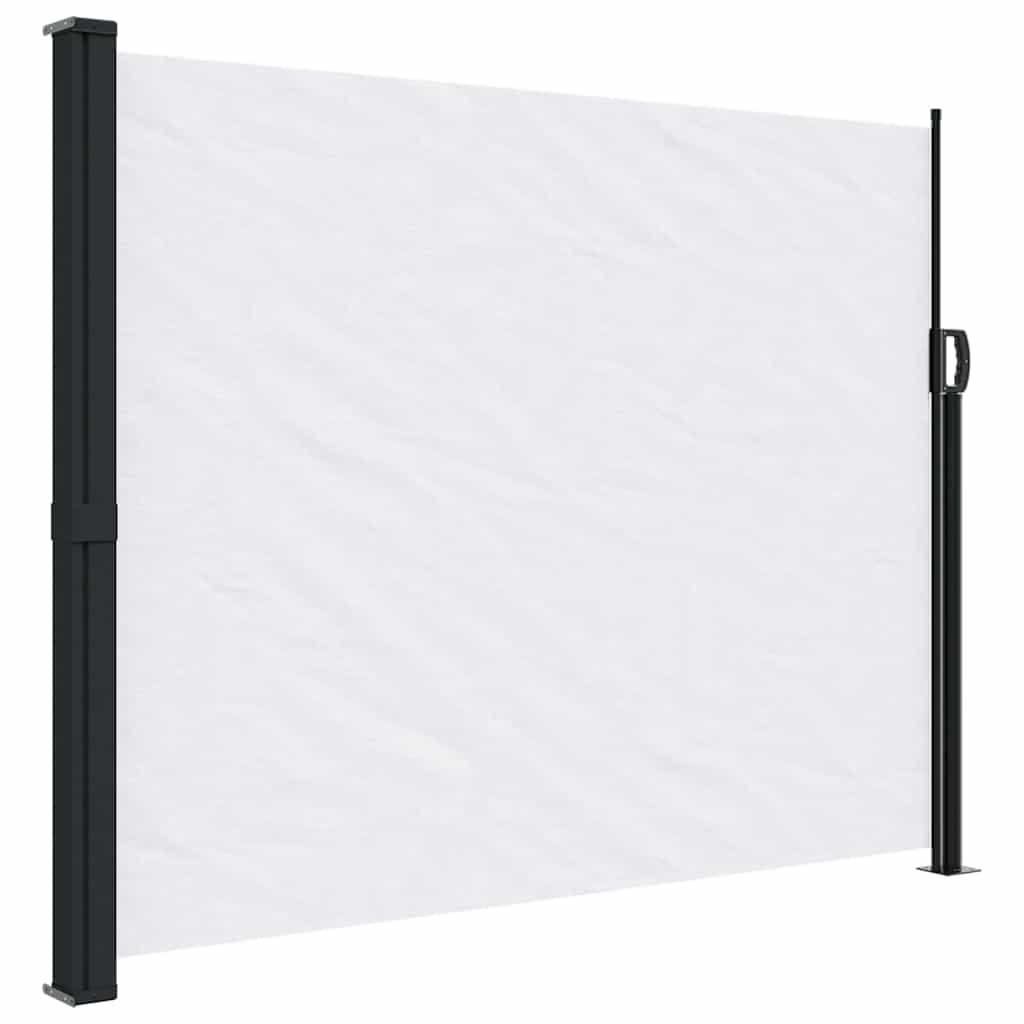 Toldo lateral retráctil gris antracita 160x600 cm