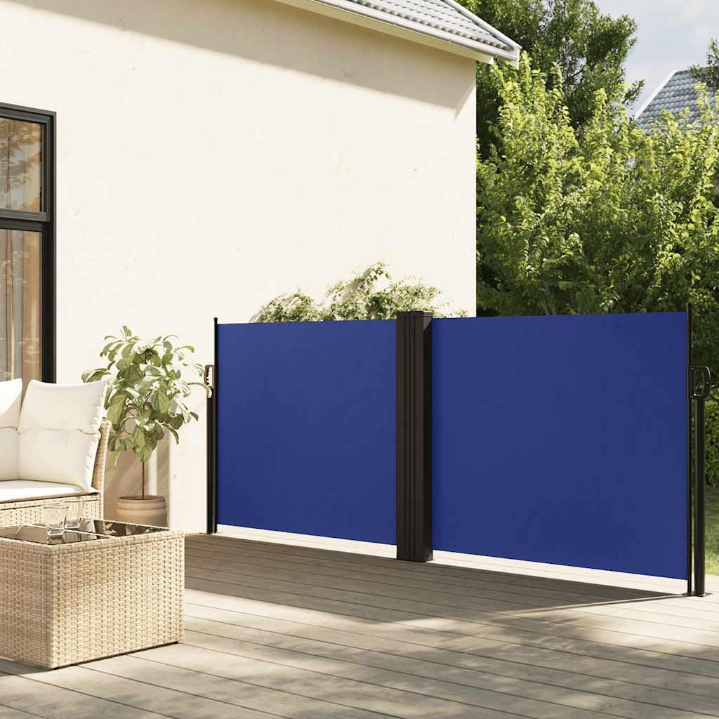 Toldo lateral retráctil gris antracita 120x1200 cm