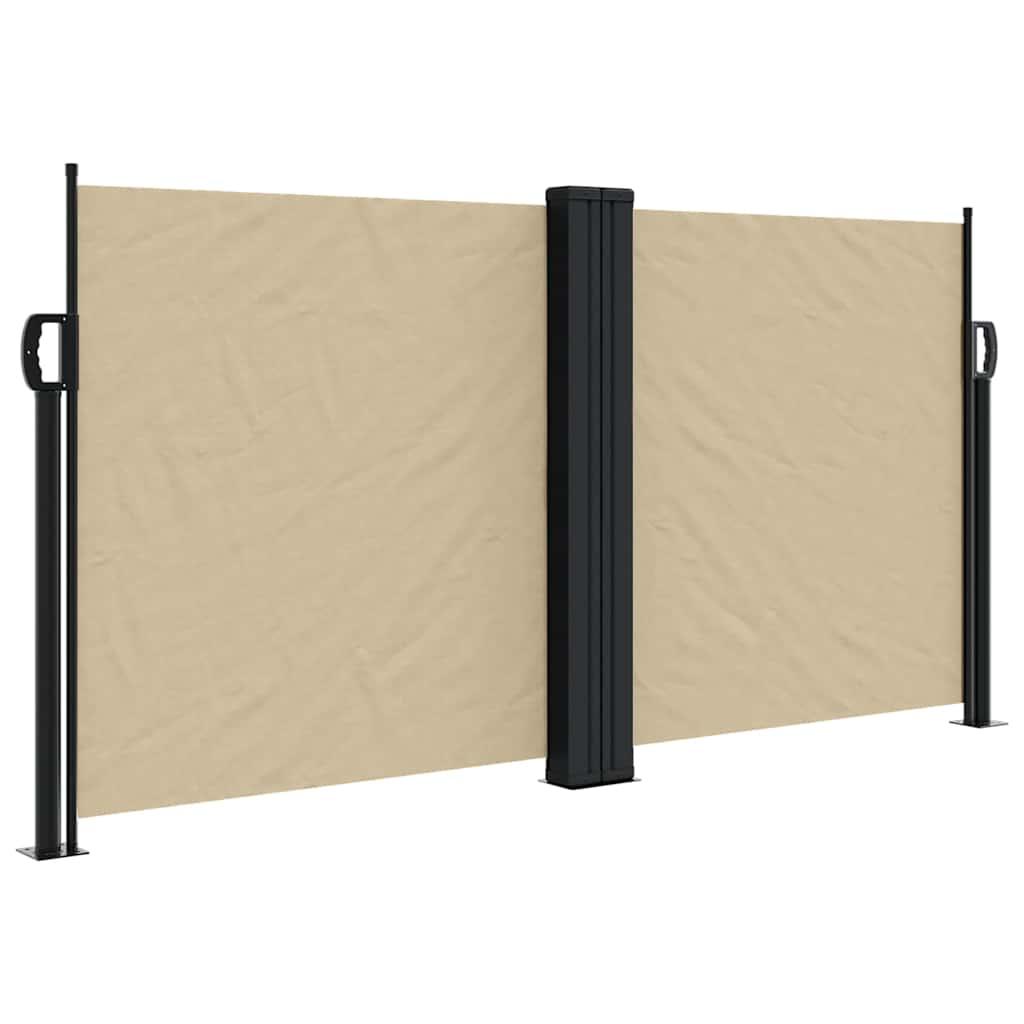 Toldo lateral retráctil gris antracita 120x1200 cm