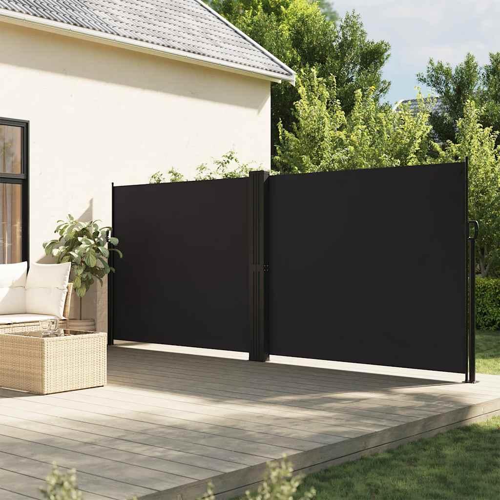 Toldo lateral retráctil antracita 160x1200 cm