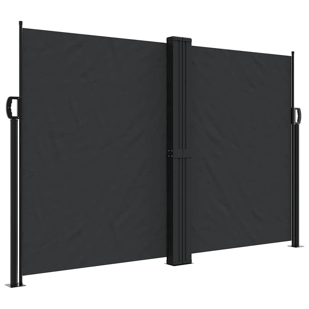 Toldo lateral retráctil antracita 160x1200 cm