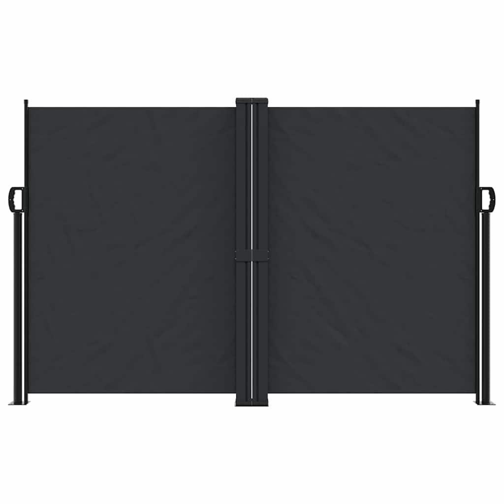 Toldo lateral retráctil antracita 160x1200 cm