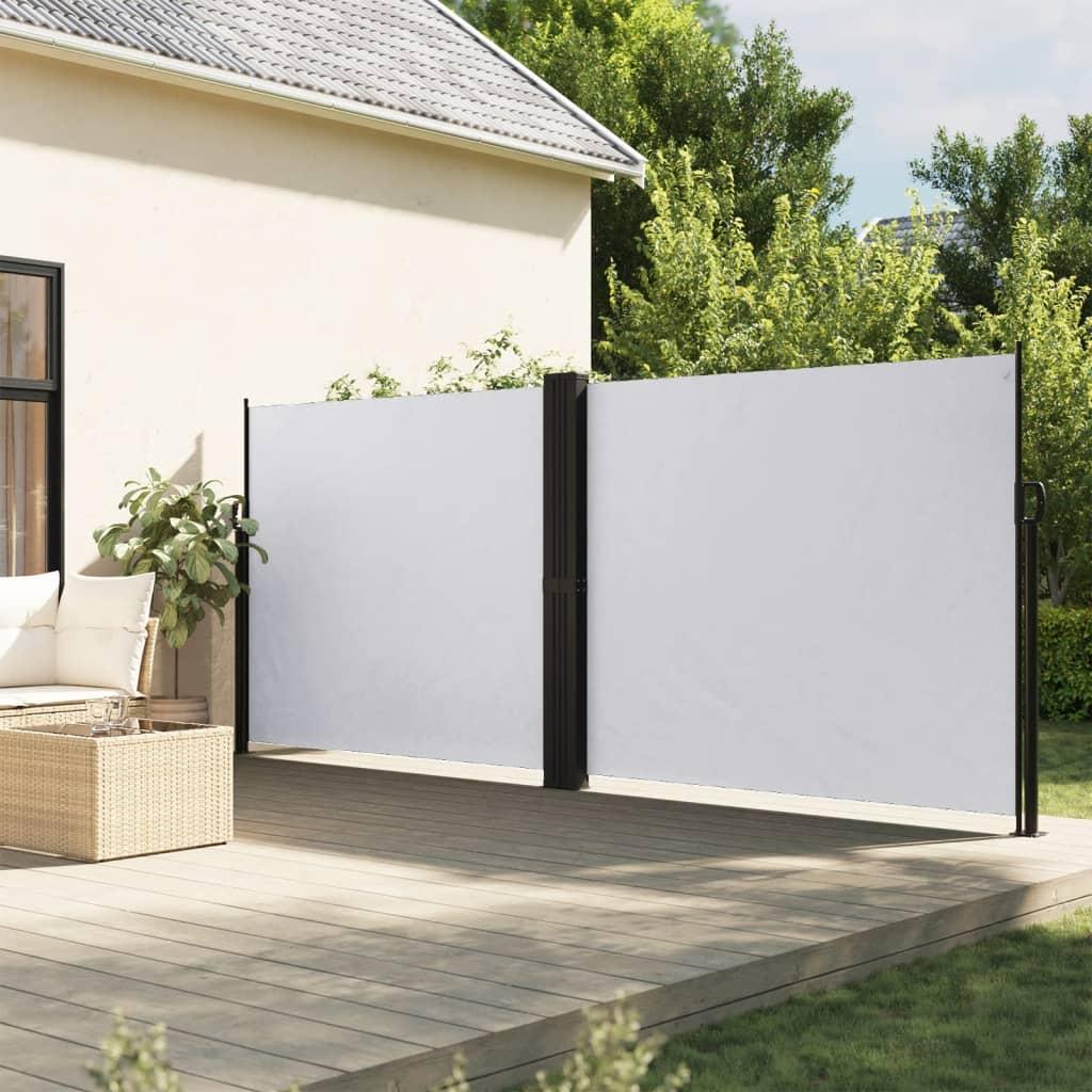 Toldo lateral retráctil antracita 160x1200 cm
