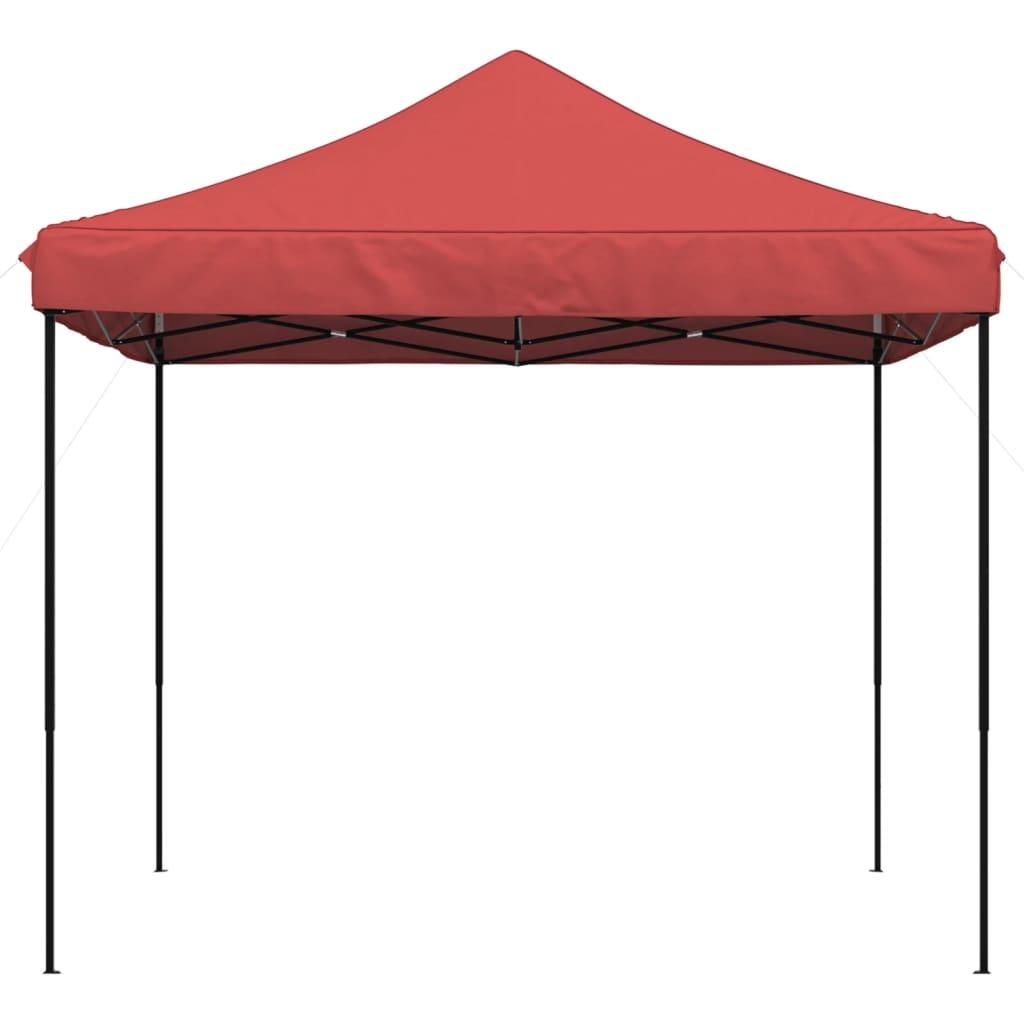 Tienda de fiesta plegable Pop-Up burdeos 292x292x315 cm