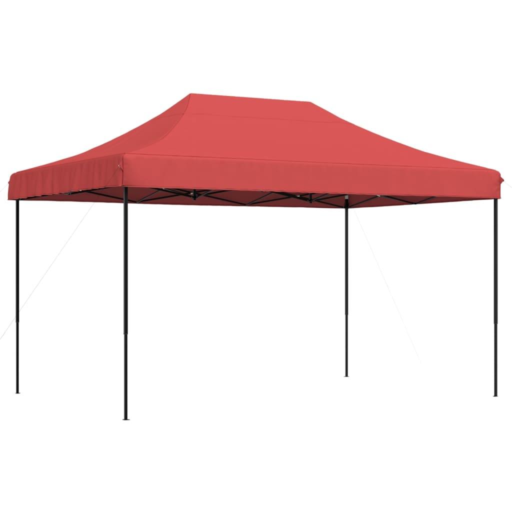 Tienda de fiesta plegable Pop-Up naranja 580x292x315 cm