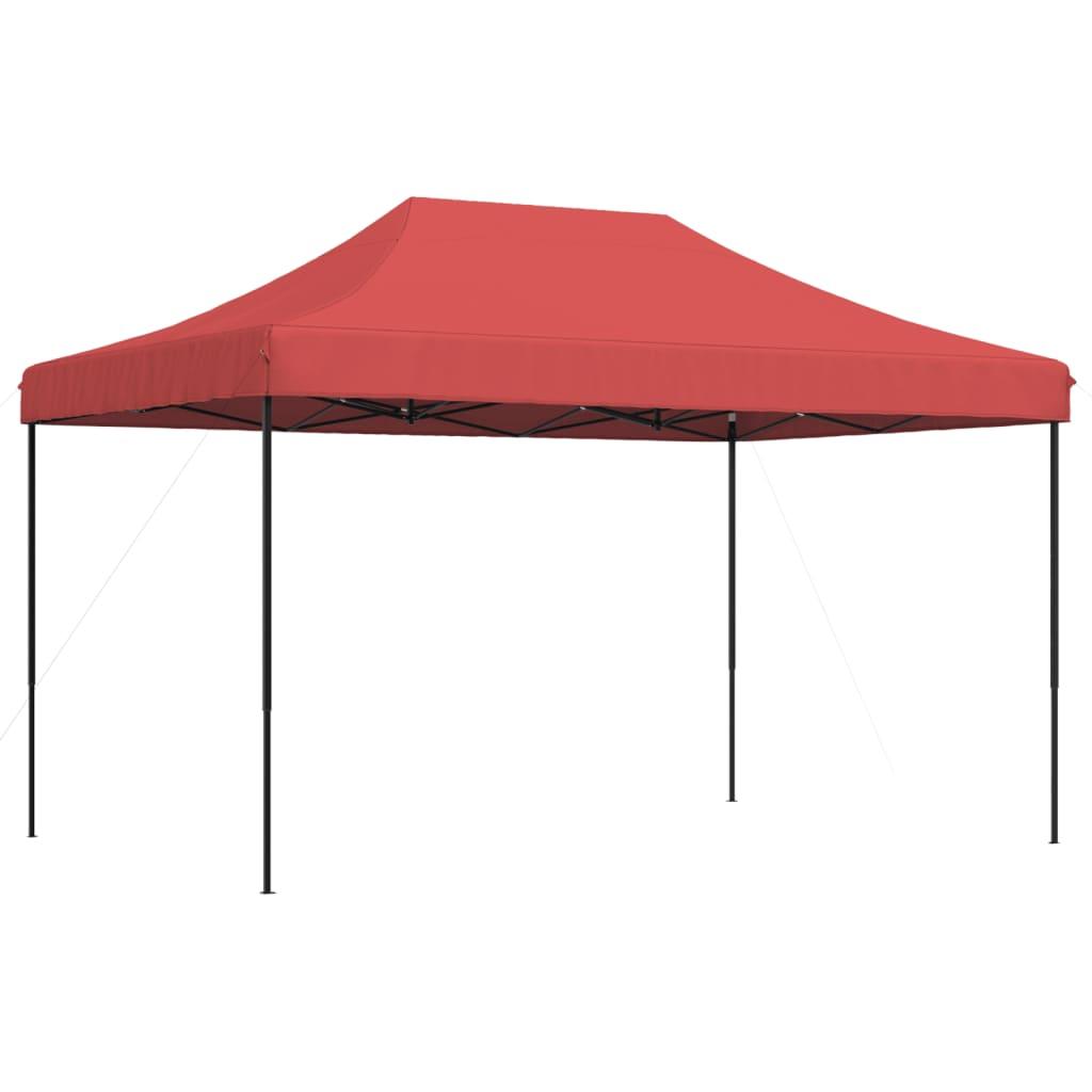 Tienda de fiesta plegable Pop-Up naranja 580x292x315 cm