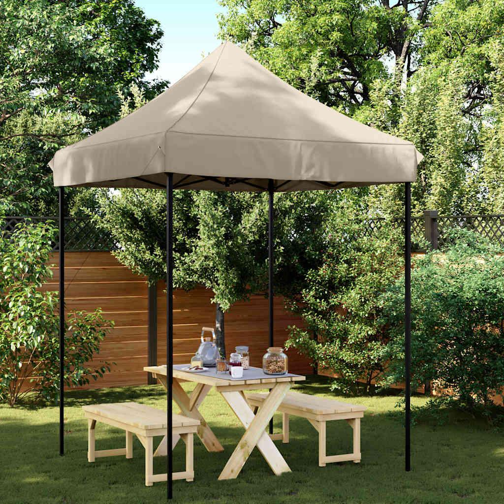 Tienda de fiesta plegable Pop-Up naranja 580x292x315 cm