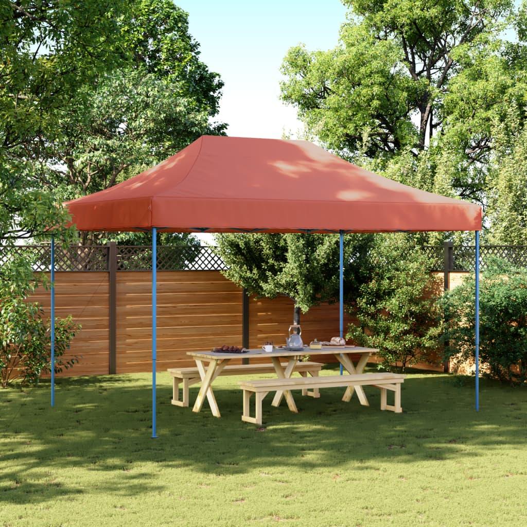 Tienda de fiesta plegable Pop-Up terracota