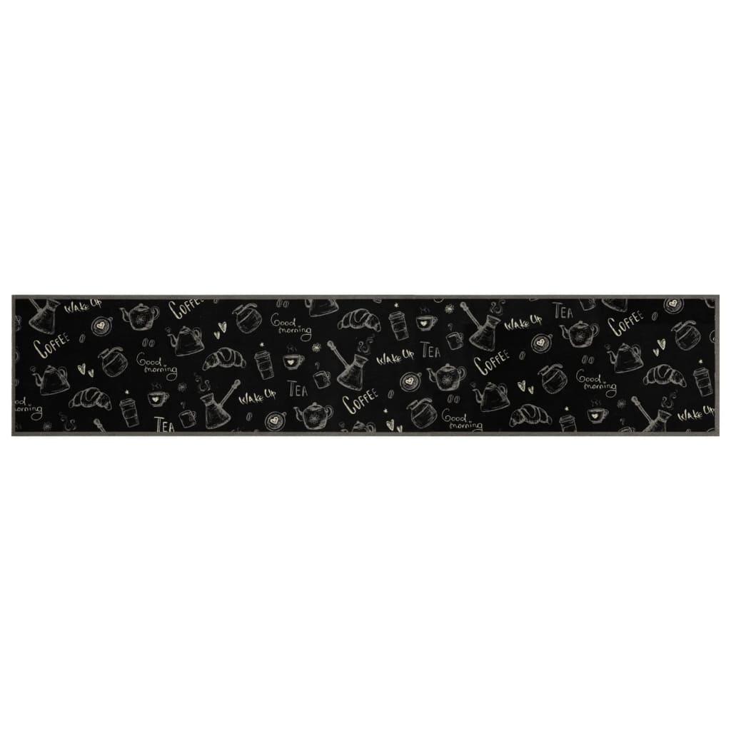 Alfombra de cocina lavable terciopelo Morning