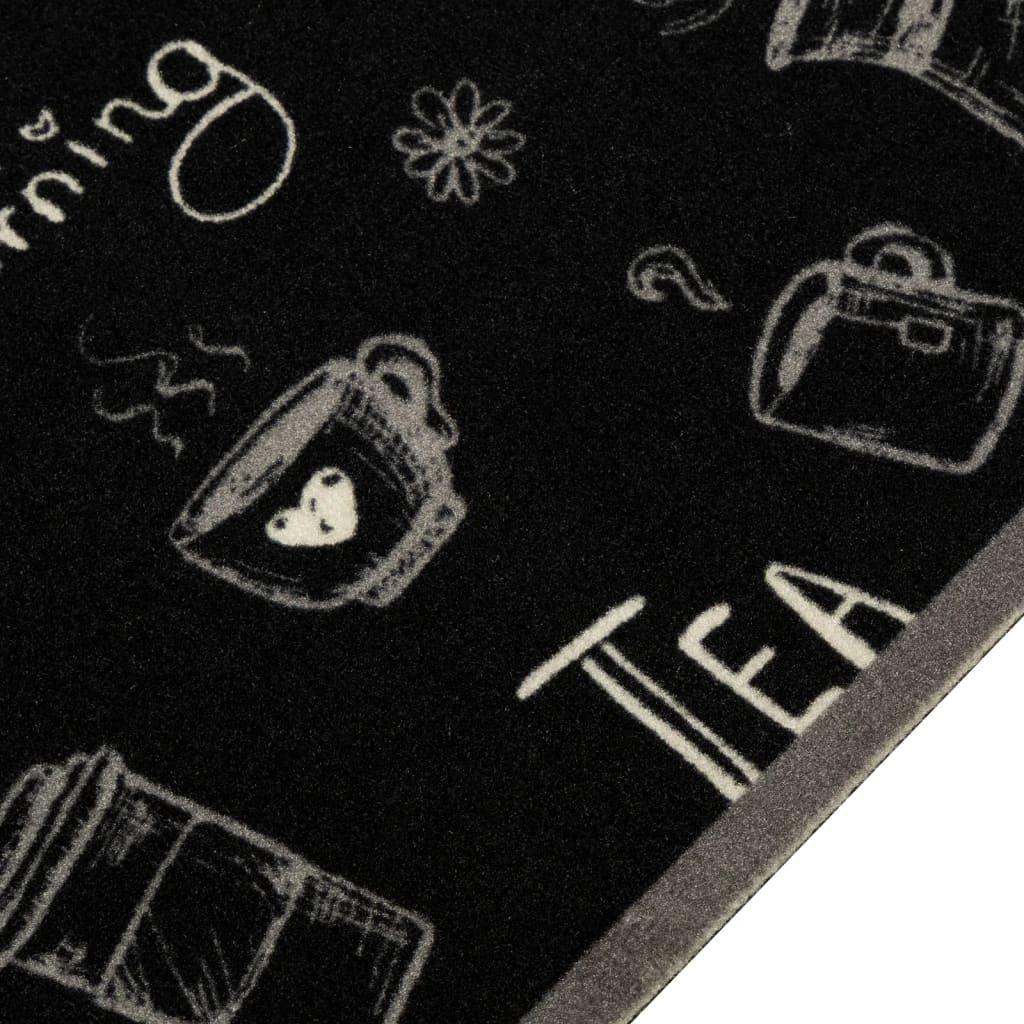 Alfombra de cocina lavable terciopelo Morning