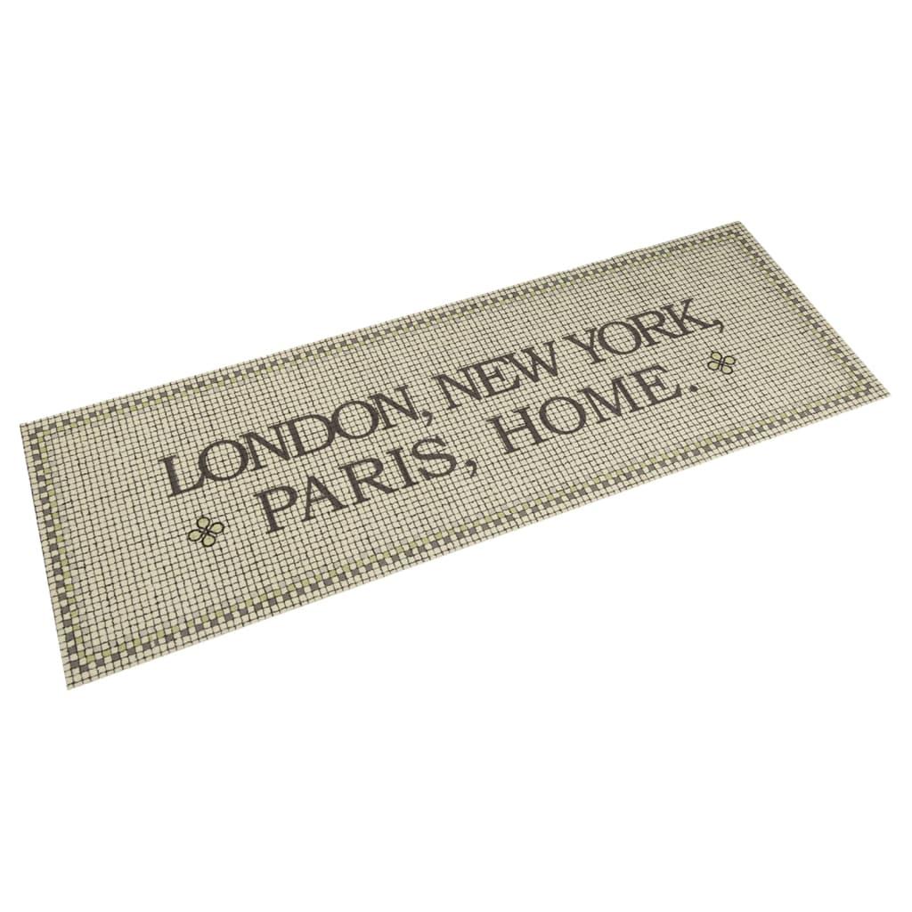 Alfombra de cocina lavable terciopelo Capital Home