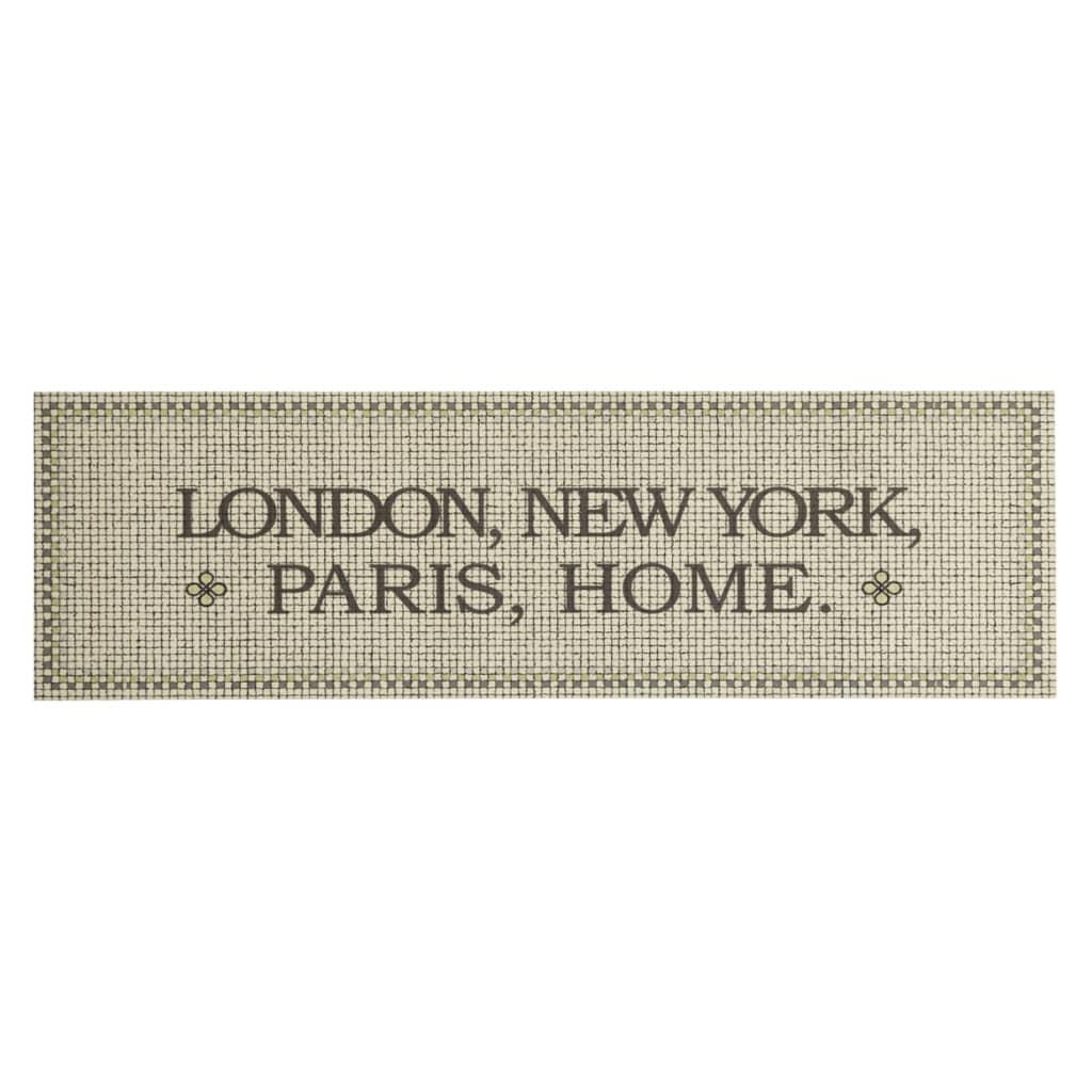 Alfombra de cocina lavable terciopelo Capital Home