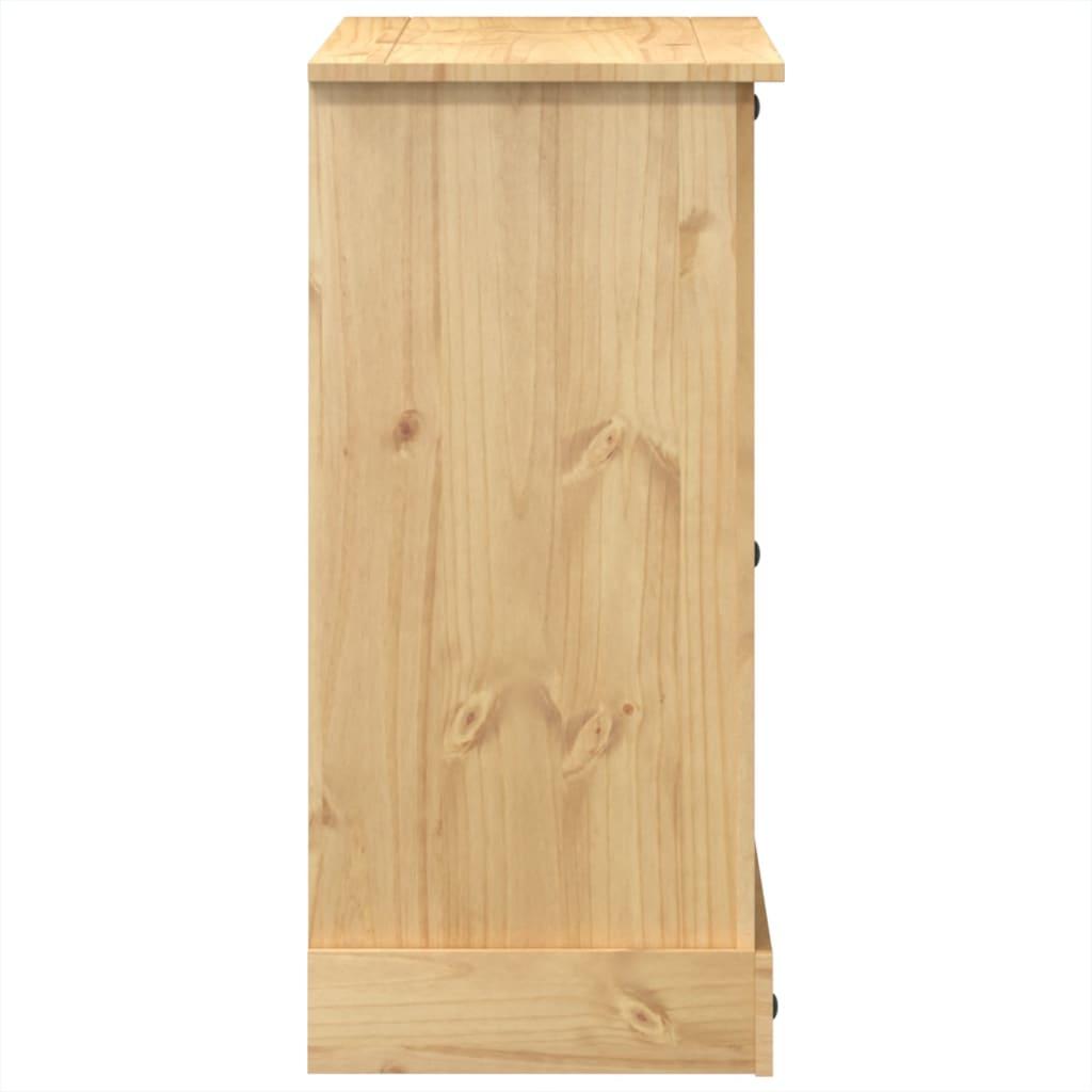 Cómoda cajonera Corona madera maciza de pino